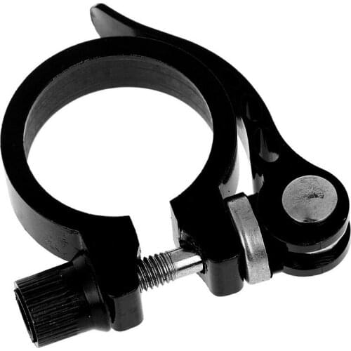 Bike Bicycle Seatpost Clamp 25.4-34.9mm Aluminum Quick Release Seat Post Bicycle Accessories