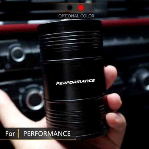 Car Aluminum Alloy Ashtray Creative Personality Car Smokeless Cup Holder For BMW M E30 E39 E46 E90 E93 F10 M5 M6 M7 X3 X4 X5 X1