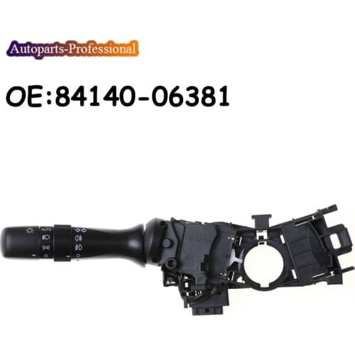 Car accessories 84140-06381 841400638110256581/84140-0E051 For Toyota Camry Headlight Head Light Lamp Column Switch