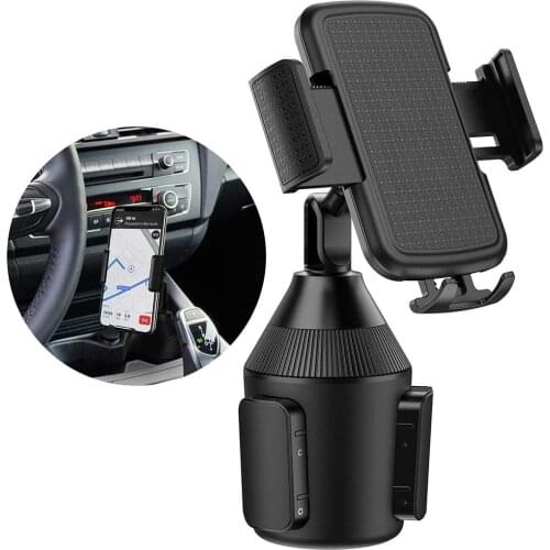 Universal Car Cup Holder 360 Degree Rotating Car GPS Mobile Phone Bracket Stand Car Accessory 3-6inch Screen Phone stand
