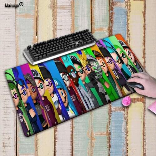 Mairuige Japanese anime games Large Gaming Speed Mouse Pad Mousepad Locking Edge For Laptop PC Anime Mousepad For DOTA LOL CSGO