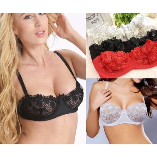Ladies Secret NEWEST Women Bra A B C D 34 36 38 40 42 44 Push Up Bra Sexy Lace Bralette Embroidery Cropped Sexy Lingerie BH