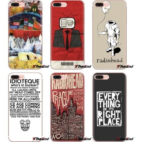 Accessories Cases Cover Radiohead Everything in Its Right For Xiaomi Mi A1 A2 A3 5X 6X 8 9 9T 10 10T 11 Lite SE Pro