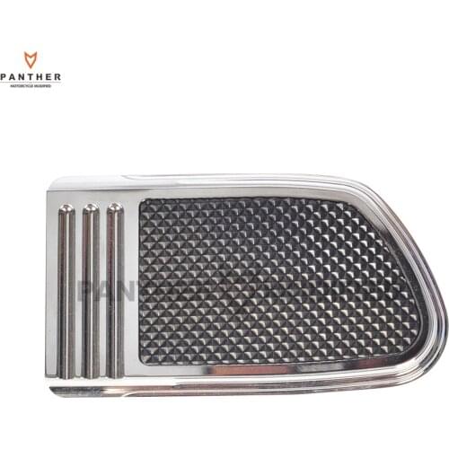 Black Cut Motorcycle Brake Pad Pedal case for Harley Davidson Dyna Street Fat Bob Low Rider 1993-2017