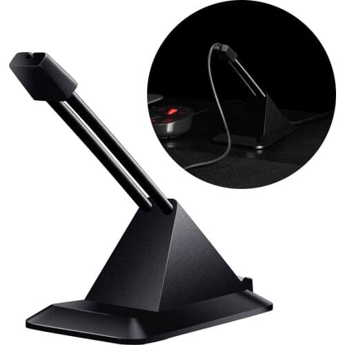 Mouse Cable Holder Mice Fixed Cord Organizer Mouse Bungee Holder Clip For Desktop Computer PC Play Game Mice Cord Holder Clamp