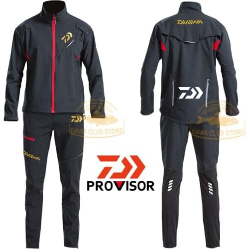 2020 Fishing Clothing Set Cycling Pants Waterproof Men Windbreaker Camping Fishing Jacket Coat Fishing Pants Thick Cycling Jacke