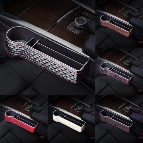 Car Driver Seat Gap Storage Box Phone Sundries Container Vehicle Interior Decor Car Storage Box