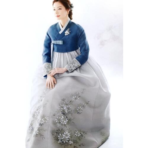 Hanbok Korean Dress South Korea Imported The Latest Hanbok / Wedding Hanbok / Hand Embroidery Hanbok