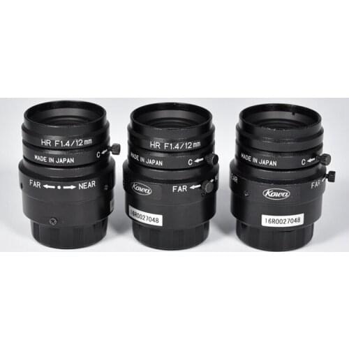 Used original secondhand Kowa LM12JCM FA lens industry lens CA-LH12 MegaPixel