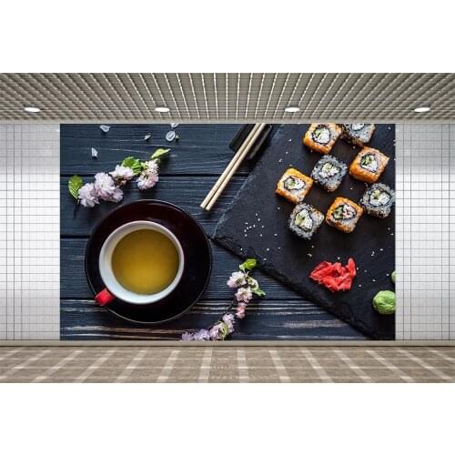 Lyavshi Kitchen Sushi Photography Background Backdrop For Photographers Floor Personal Live Photocall Photo Studio