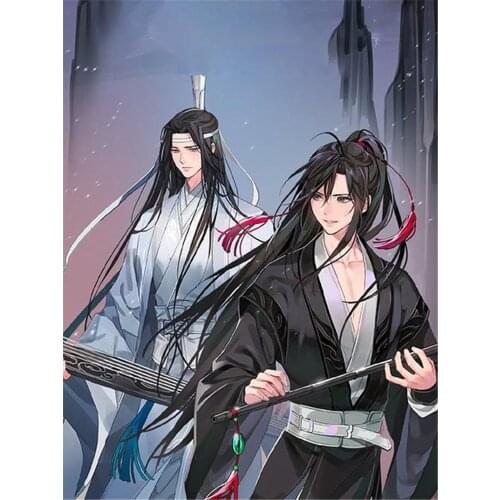 Mo Dao Zu Shi Printed Canvas 11CT Cross Stitch Full Kit Embroidery DMC Threads Needlework Sewing Handiwork Painting Design