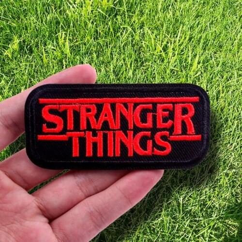 Nicediy Hippie punk Applique Embroidery Badge 3D DIY Iron on Patches for Clothing Accessories Skull Rock Black Patch Decoration