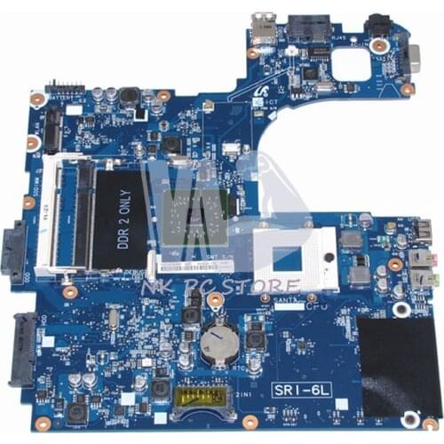 NOKOTION For Samsung NP-R60 R60 Laptop Motherboard BA92-05127A BA92-05127B DDR2 Free CPU RS600ME