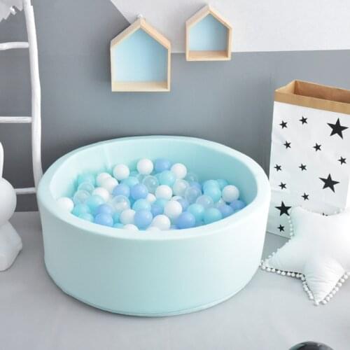 Baby Ocean Ball Pool Fencing Manege grey blue pink Round Play Pool for Baby Play Ball Playground Toddlers games Children toys