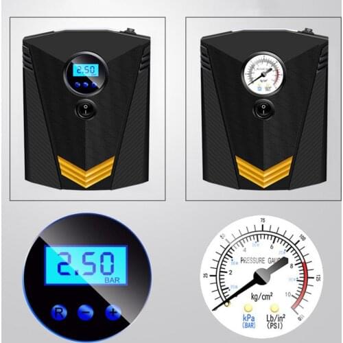AGETUNR Portable Car Air Compressor DC 12V Led lighting Tire Inflator Air Pump 150PSI Auto Air Pump for Car Motorcycle Tire Pump