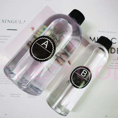 Transparent deep-pouring epoxy resin transparent 3:1 AB table making bakelite handmade crafts jewelry making tools 1000 g