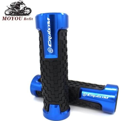 For SYM CRUISYM 300 2017 2018 cruisym 300 CRUISYM300 Motorcycle 7/8" 22mm Handlebar Grips Handle Grip Protector Handle bar