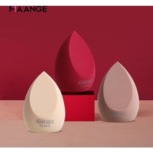 MAANGE Makeup Sponge Microfiber Fluff Surface Cosmetic Puff For Powder Foundation Concealer Cream Water Sponge Make Up Tool NEW