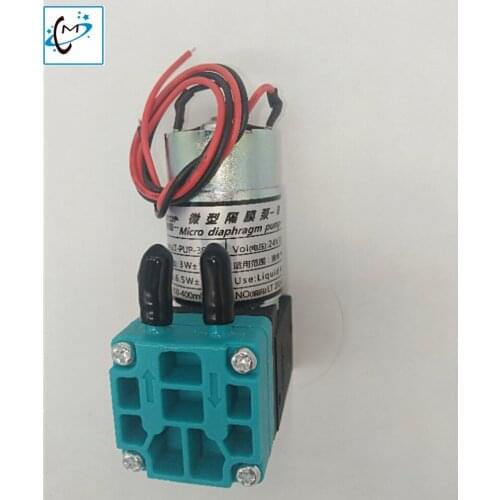 Inkjet printer solvent Micro Diaphragm Pump 24V dc 6.5w 300-400ml/min ink pump for Flora Crystaljet Jhf vista Gongzheng printer