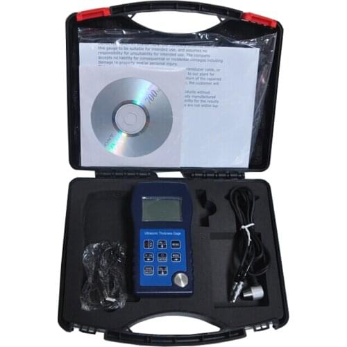 Ultrasonic Thickness Gauge Tester Meter SW7 Through Paint Coating w/Software