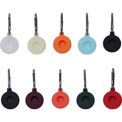 For Apple Airtags Locator Silicon Bluetooth Tracker Protector Shell Protective Sleeve Cover For Apple Airtag Accessories Set