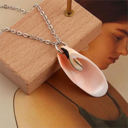 1Pc Summer Style Natural Seashell Necklaces for Women Choker Ethnic Wedding Party Wholesale Beach Jewelry E2415