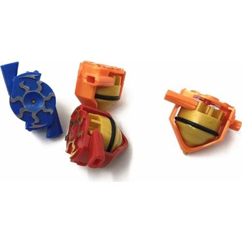 5pcs Whistle Gyro Toys Blowing Rotation Stress Relief Desktop Spinning Top