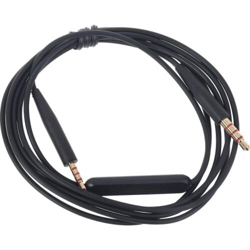 3.5mm Earphone Microphone Audio Cable for Bose Soundtrue Ear with Mic QC35 QC25 OE2 Cables Headphone Adapter Accessories