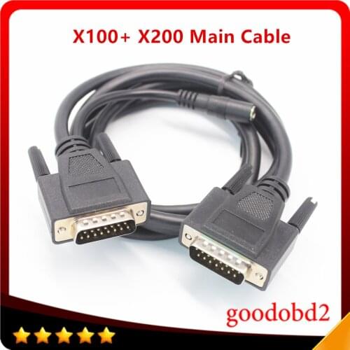 Car Styling For Xtool OBDSTAR X-100 X100 Pro Auto Car Key Programmer Car Connector Cable for X100+ and X200+ Main Test Cable