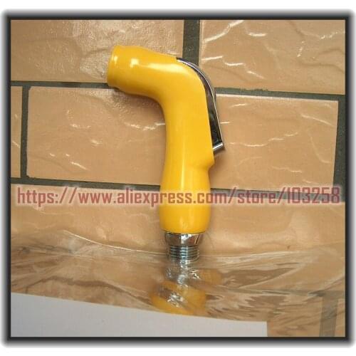 Toilet Hand Bidet colored Sprayer head Plastic Anal Clean shattaf shower Nozzle Vaginal Washing gun Private Parts Cleaning TS78