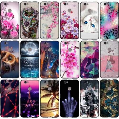 For Capa Huawei nova Case For Huawei nova Cover TPU Soft Silicone Black Phone Cases For Coque Huawei nova CAN-L11 5.0 Back Cover
