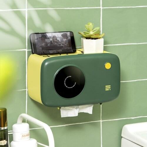 Napkin Holder Household Living Room Dining Room Creative Lovely Simple Multi Function Remote Control Storage Tissue Box