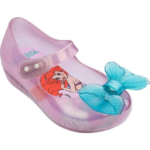 Mel Flex Ultragirl Mermaid New Summer Classic Cartoon Shoes Jelly Shoe Girl Non-slip Kids Toddler 2021 Beach Sandals