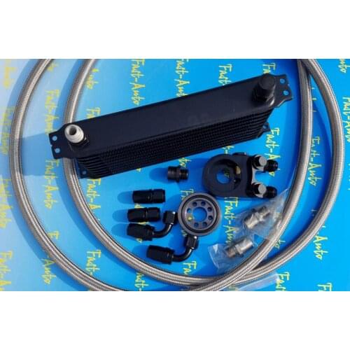 10 row rows trust style for toyota gt86 ft86 fa20 subaru brz fa20 oil cooler oilcooler kits