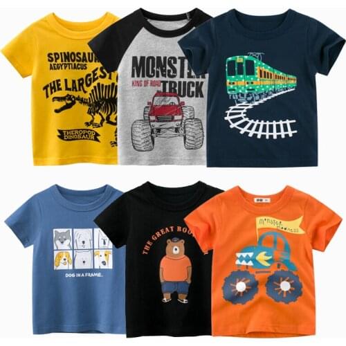 New Summer Boys Tracksuit Toddler Clothes Shark Print T Shirts + Shorts Set Clothing For Baby Kids Wear Children 6 Yeras Outfits