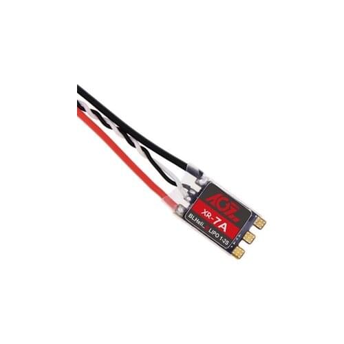 Motive-RC XR-7A 7A Micro DSHOT600 BLHeli_S Brushless ESC 3.2g 1-2S Lipo Input For RC Quadcopter Racing