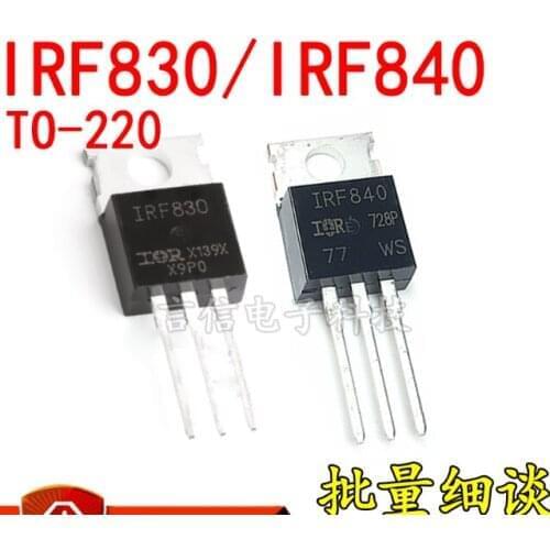Xinyuan 10PCS/LOT IRF830 TO-220 IRF830PBF TO220 MOSFET N-Chan 500V 4.5 Amp TO-220 new original