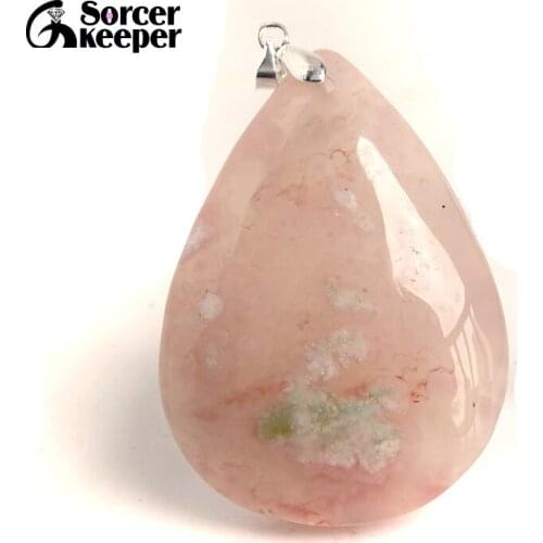 Real Female Natural Bijoux Femme Choker Necklaces Pendants Hand Made Cherry Blossoms Agates Stone Beads For Jewelry Making BE973