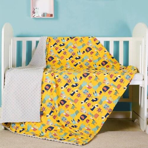 Baby Blankets Knitted Newborn Swaddle Wrap Blanket Cartoon Rabbit Toddler Photograph Props Multifunction Children Covers 100*80