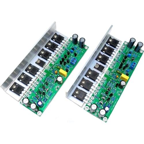 One Pair A-50-L15 50W IRFP9140N Field Effect Tube Pure Class A Power Amplifier Board by LJM