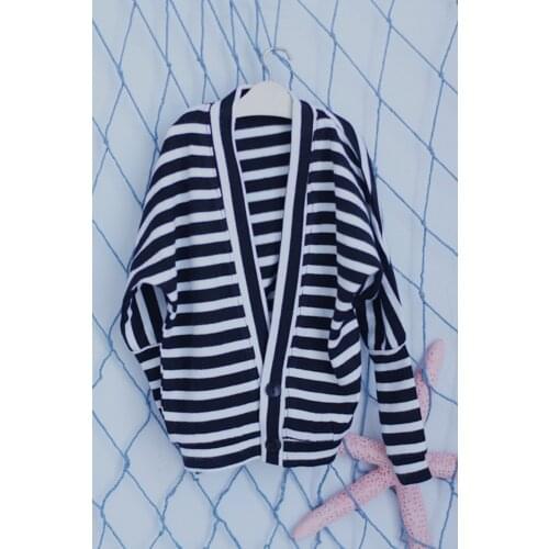 Casual Strip Cardigan for Bjd 1/4 MSD,1/3,SD17 Uncle Doll Clothes CMB89