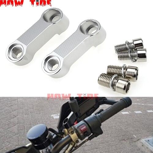 Applicable to Yamaha FZ1N FZ6N FZ8N XJ6N NMAX155 N-MAX 155 NMAX 155 motorcycle numerical control rearview mirror riser bracket