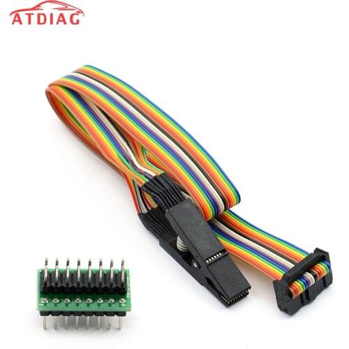 Programmer Testing Clip SOP16 SOP SOIC 16 SOIC16 Pin IC Test Clamp SOP16 to DIP8 Flash Clip for 25 series RT809F TL866CS TL866A