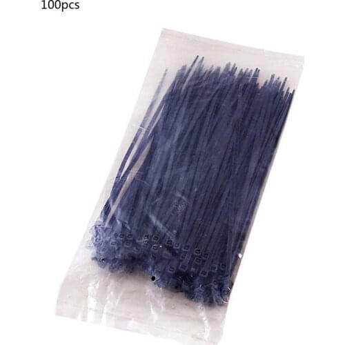 100Pcs Self-Locking Nylon Cable Ties Cable Management Wire Lifting Classification Fastening Straps Home Office Tools Cable Ties