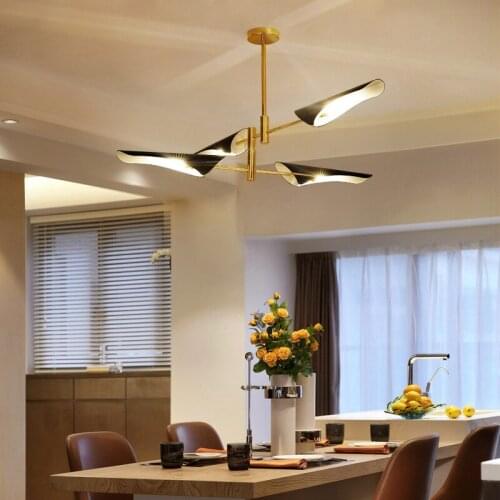 Nordic chandelier postmodern simple living room modern simple personality creative fashion bedroom villa dining room lamps