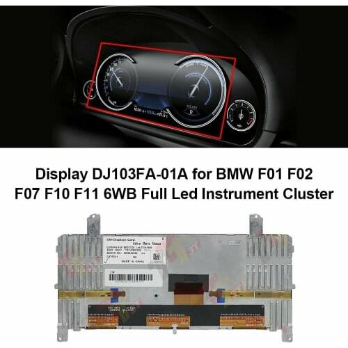 Screen Monitor Active Matrix Module Display LCD For DJ103FA-01A for BMW F01 F02 F07 F10 F11 6WB Full Led dashboard 9363263