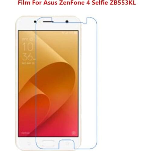 1/2/5/10 Pcs Ultra Thin Clear HD LCD Screen Protector Film With Cleaning Cloth Film For Asus ZenFone 4 Selfie ZB553KL