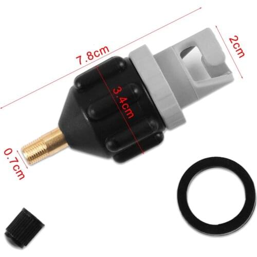 1pc Inflatable Boat SUP Pump Adapter Air Pump Valve for Kayaking MC889