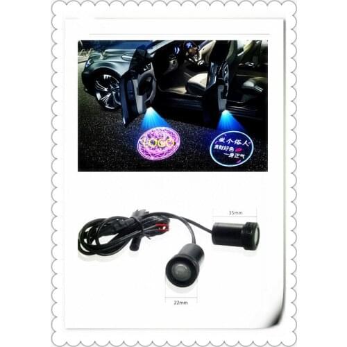 2 Pcs LED Car Door Lamp welcome logo projection Light for Opel Optima Rio5 Rio K2 K3 K4 K5 KX3 KX5