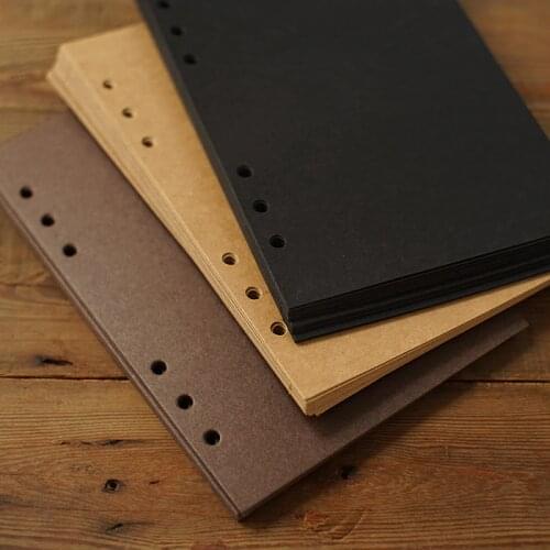 30pcs/lot A5 Size 250g cardboard diy photo album hardiron replacement 6 loose-leaf notepad page scrapbooking crafts